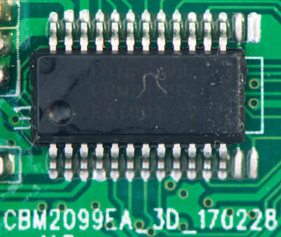 Solution model for CBM2199S controller