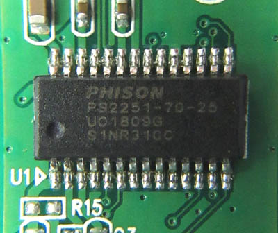 Solution model for Phison PS2251-70-25