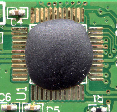 Solution model for DM blob