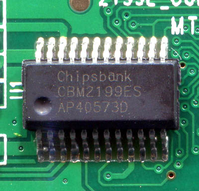 Solution model for CBM2199ES