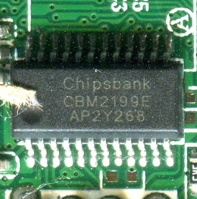 Solution model for CBM2199E